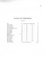 Table of Contents, Marshall County 1871